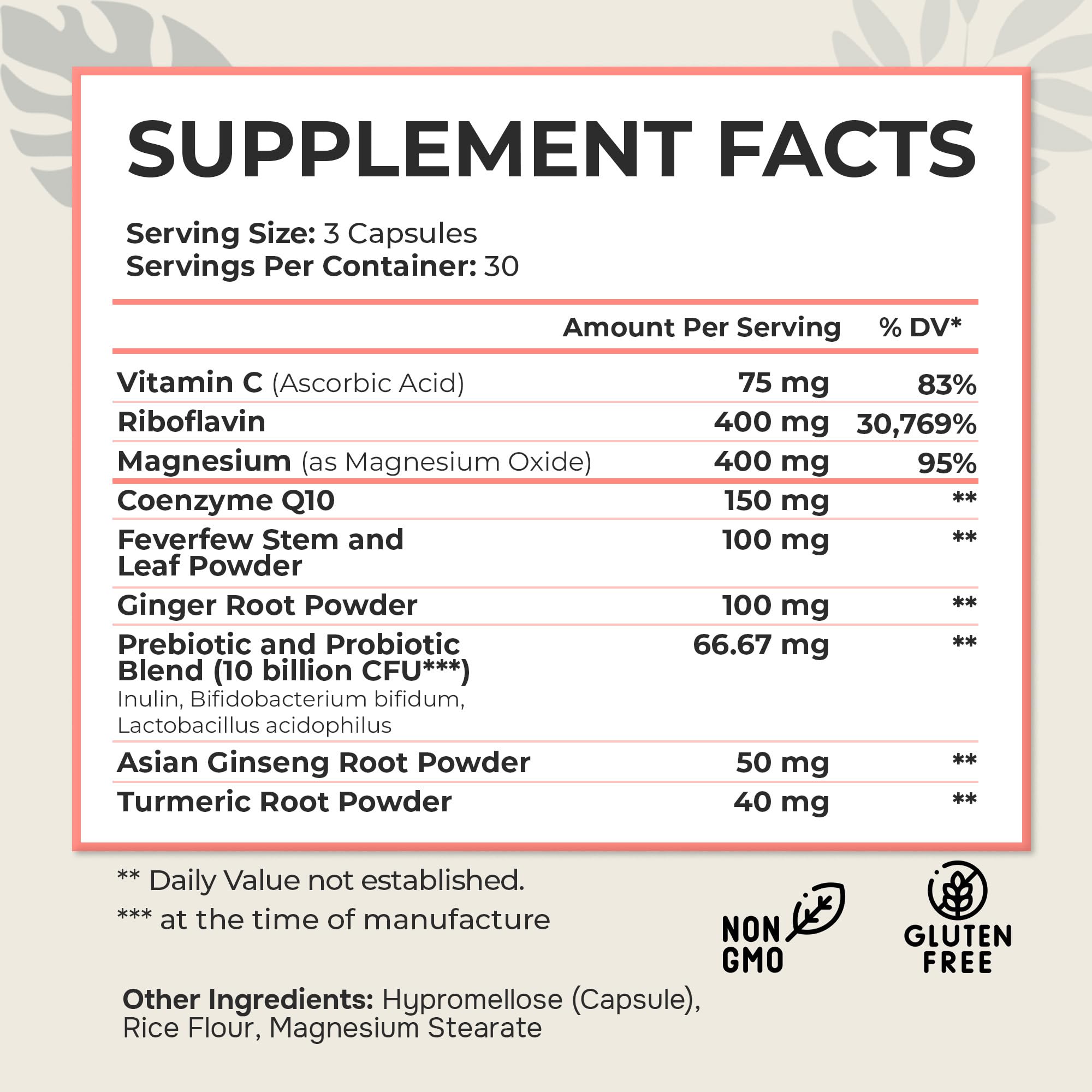 Dr. Munnerlyn MigraPro with Probiotics