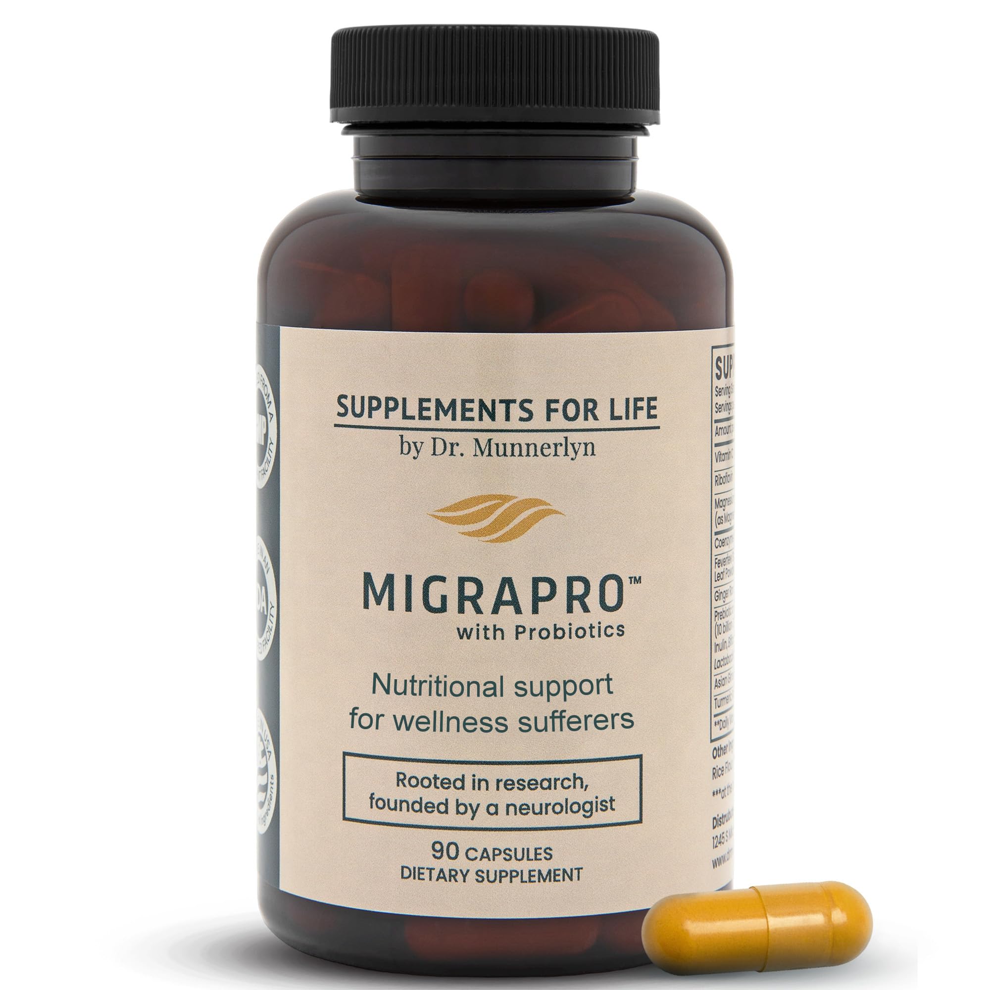 Dr. Munnerlyn MigraPro with Probiotics
